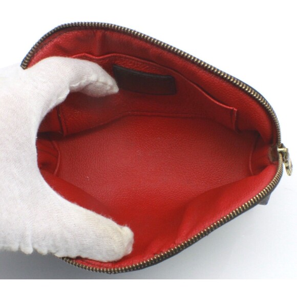 Louis Vuitton Damier Ebene Pochette Cosmetic PM Pouch M47515 - Picture 5 of 7